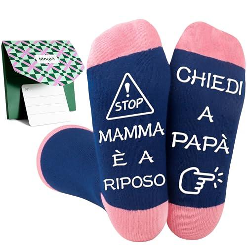 Moyel Calzini Divertenti Mamma - Regalo Originale e Utile per Ogni Occasione