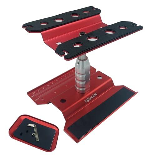 Stazione di Lavoro in Alluminio per Auto RC con Vassoio Viti