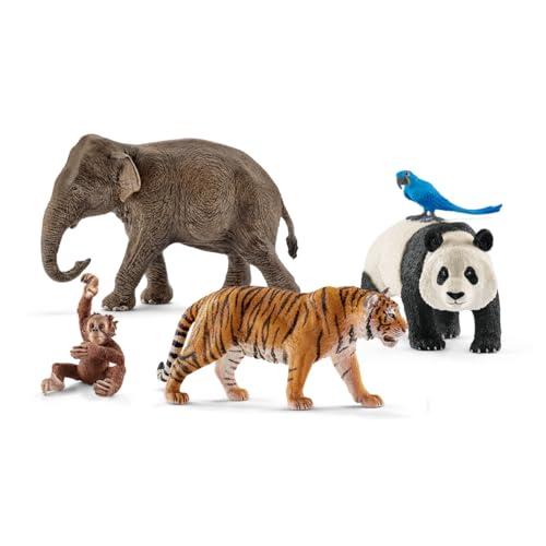 Schleich Wild Life - Set 5 Animali della Giungla