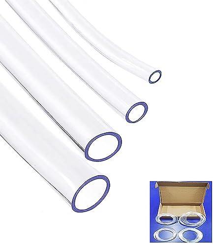 Set Tubi Trasparenti in PVC - 2mm, 3mm, 4mm, 5mm ID - 12 Metri