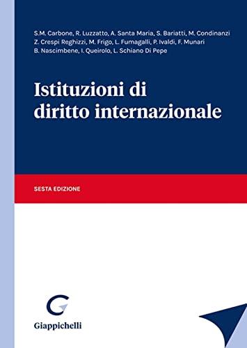 Istituzioni di diritto internazionale - Giappichelli