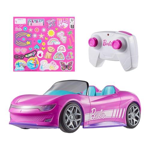 Hot Wheels Barbie - Cabrio RC, auto rosa telecomandata