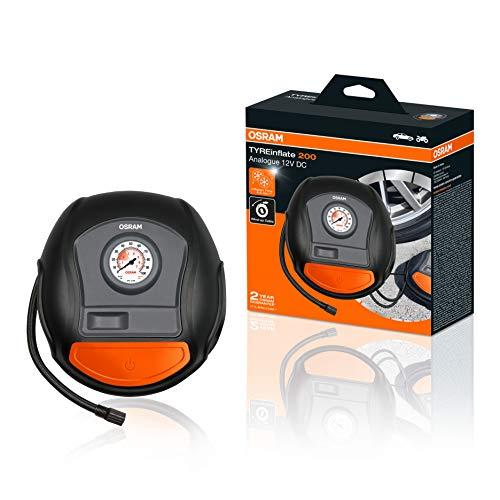 OSRAM OTI200 Tyreinflate 200 - Compressore Analogico Portatile per Auto