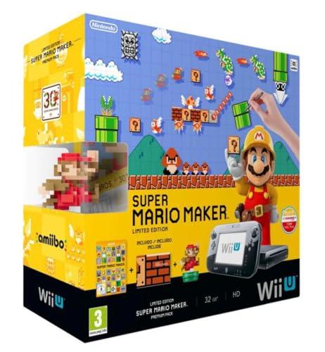Nintendo Wii U Premium Pack Super Mario Maker + Amiibo Mario