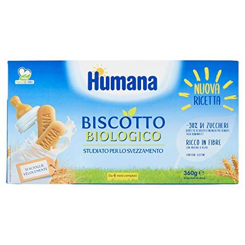 Humana NaturCare Biscotti Biologici per l'Infanzia, 360g