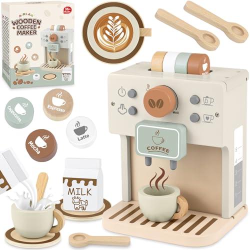 Airlab Macchina Caffè Giocattolo in Legno per Bambini