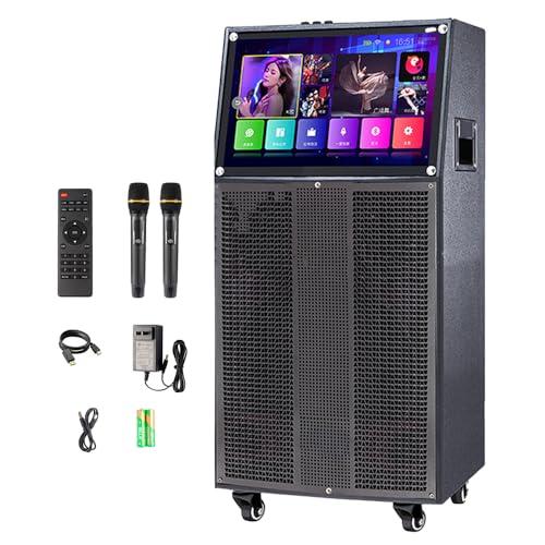Sistema Karaoke Portatile Outdoor con Schermo Touchscreen e Bluetooth