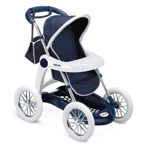 Smoby 7600250381 Passeggino Inglesina Pieghevole Blu
