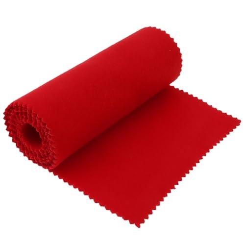 OriGlam - Copritastiera morbida antipolvere per pianoforte digitale o tastiera elettronica, 88 tasti, colore: rosso