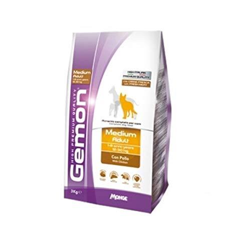 Gemon Mini Adult Pollo e Riso - Cibo secco per cani, 3 kg