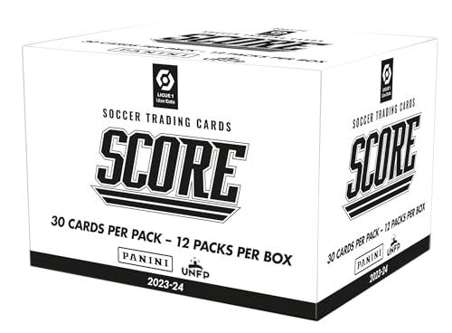 Panini SC SCORE TRADING CARDS LIGUE 1 2023-2024 - Confezione da 12 pezzi
