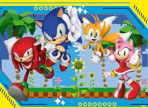 Ravensburger - Puzzle 100 Pezzi XXL Sonic