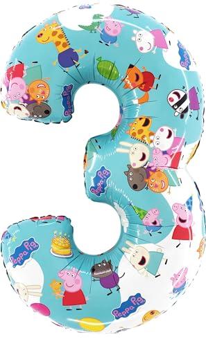 Palloncino Foil Peppa Pig, George & Friends - Festeggia il Compleanno con Stile