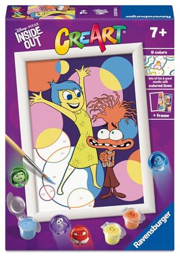 Ravensburger CreArt Serie E: Inside Out - Dipingi con i Numeri e Dai Vita alle Tue Emozioni!