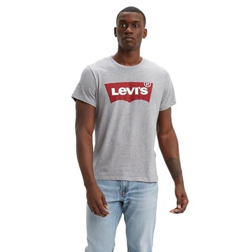 Levi's Graphic Set-in Neck, T-Shirt Uomo, Grigio (Midton), M