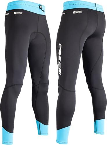 Cressi Guardian Lady - Pantaloni Neoprene Donna 2mm Black/Aquamarine