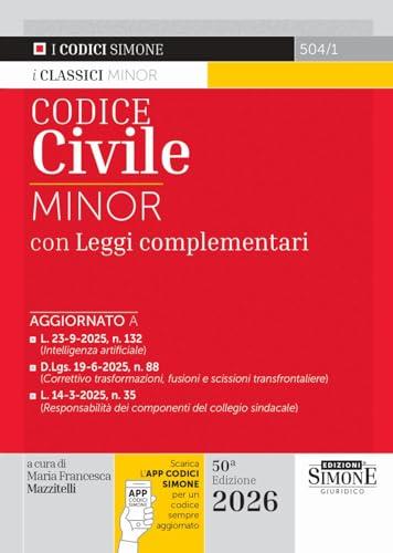 Codice Civile. Edizione Minore. Con APP CODICI SIMONE per un codice sempre aggiornato