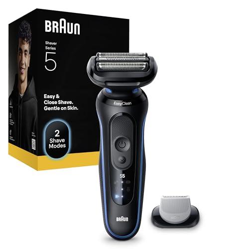 Braun Series 5 52-B1600s Rasoio Elettrico Barba Wet&Dry con Regolabarba e Rifinitore Corpo
