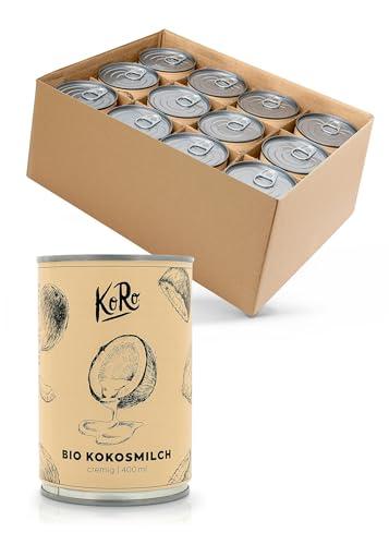 KoRo - Latte di cocco bio 12 x 400 ml