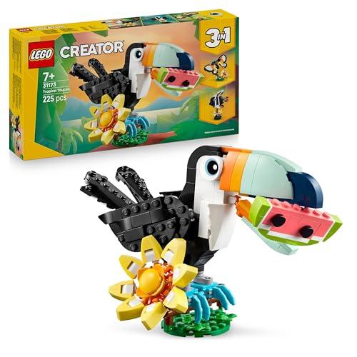 LEGO Creator 3 in 1 Animali Selvatici: Tucano Tropicale