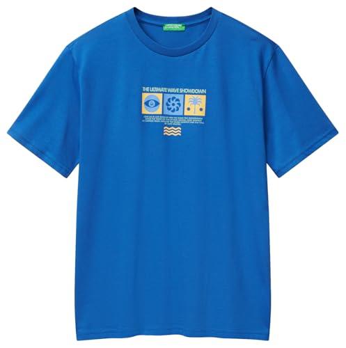 T-Shirt Manica Corta con Grafica United Colors of Benetton