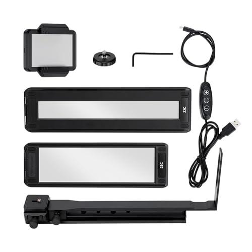 JJC Adattatore Digitalizzatore Pellicole 35mm e 120 con Retroilluminazione LED