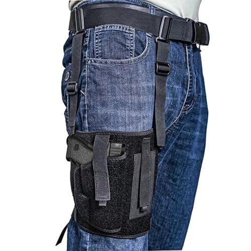 ZONSUSE Fondina da Cintura per Pistola Cosciale - IWB/OWB Nascosta per Tiro, Allenamento e Giochi di Ruolo