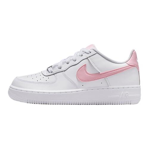Nike Air Force 1 (GS) - Sneaker White/Med Soft Pink/White - Taglia 39 EU