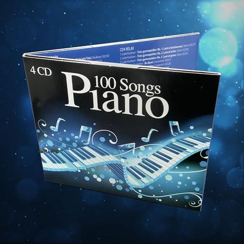 100 Songs Piano Compilation, Classical, Neoclassical & Modern Piano Pieces, Relaxing Piano Music [4CD]