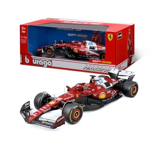Bburago - Ferrari SF-25 F1 2025 #16 Leclerc, Modellino Diecast Scala 1:18