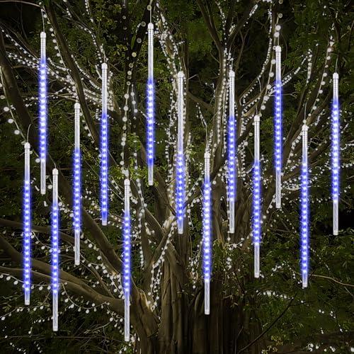 Vikdio Luci di Natale a Pioggia di Meteoriti - Illuminazione Magica per le Tue Feste
