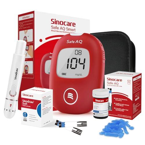 Sinocare Glucometro Misuratore Glicemia Smart 25 Kit Nuovo