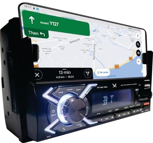 Majestic SA 600 PRO - Sistema Audio Car Doppio DIN con supporto smartphone