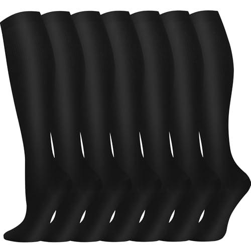 Calze a Compressione Uomo Donna 15-20 mmHg (7 Paia)