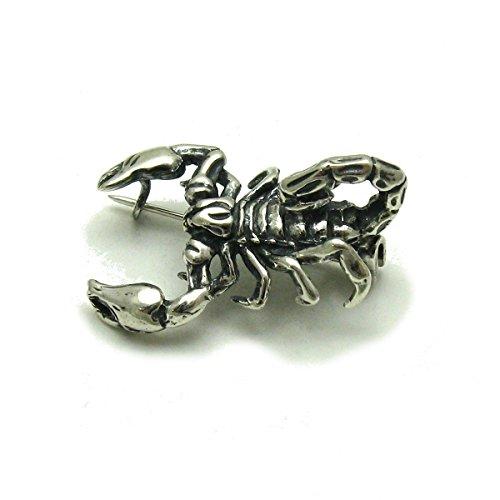 Spilla in Argento 925 - Segno Zodiacale Scorpione