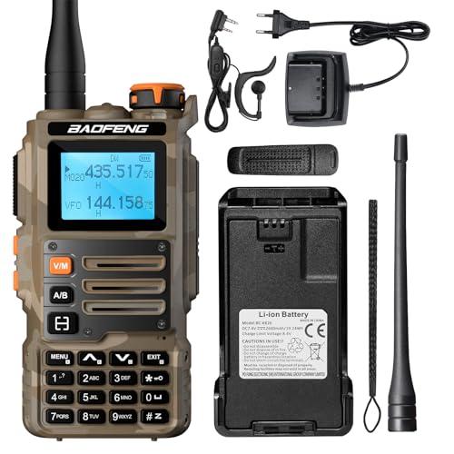 BAOFENG K63 Walkie Talkie Tri-Band 6W - Radio Portatile per Amatori