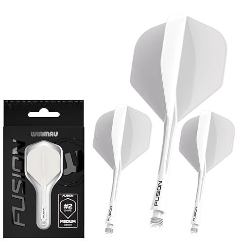WINMAU Fusion Solid White Intermediate Flight System