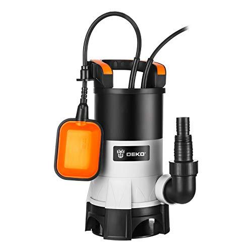 DEKOPRO Pompa Sommergibile 400W con Interruttore a Galleggiante