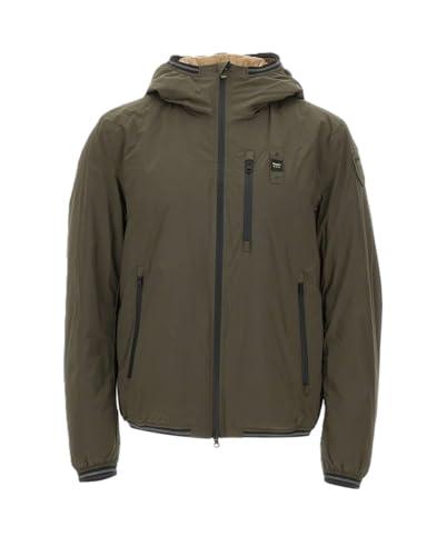 Blauer GIUBBETTO UOMO CON INTERNO IN ECO PELLICCIA DEVON COL.VERDE 670 TG. XL
