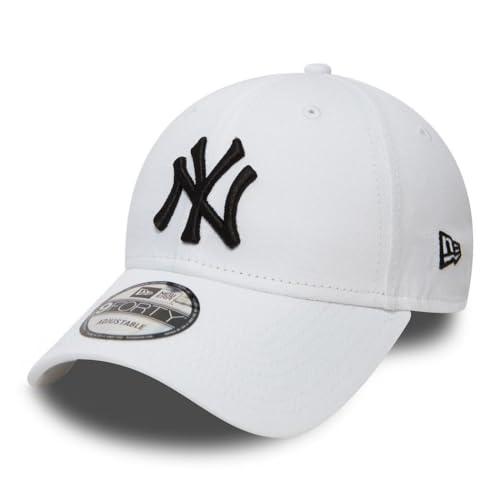 New Era New York Yankees MLB League Essential Bianco 9Forty Berretto Regolabile per Bambini