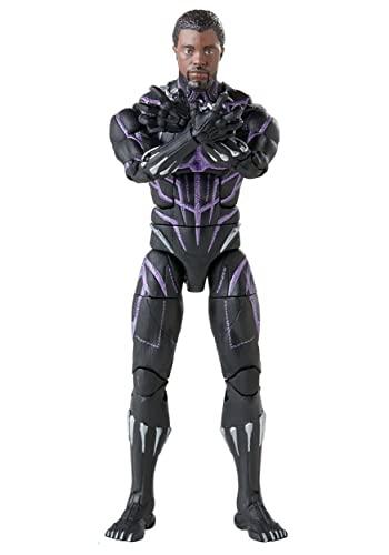 Hasbro Marvel Legends Black Panther Legacy Collection, Black Panther, Action Figure collezionabile da 15 cm, Multi