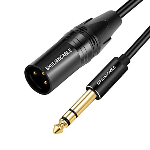 Cavo XLR a Jack 6.35mm SHULIANCABLE - Connessione Audio Professionale e Affidabile