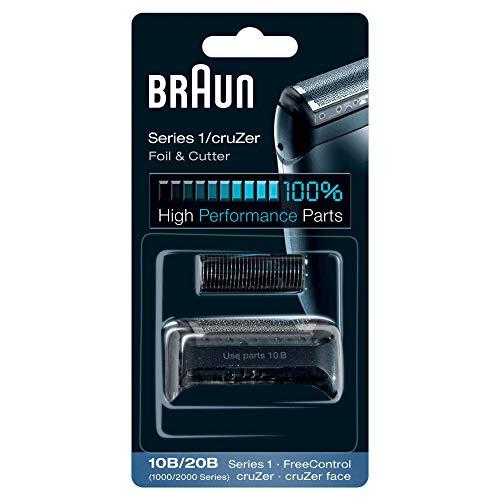 Braun Testina di Ricambio Series 1 10B/20B - Per Rasoio Elettrico Uomo