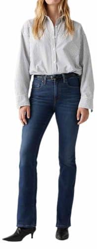 Levi's 725 High Rise Bootcut, Jeans Donna, Blu ( Blue Wave Dark ), 27W / 30L