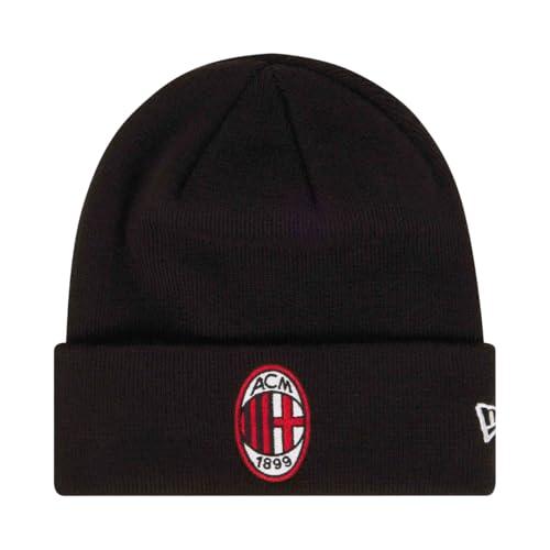 A.C. Milan - New Era Cappello Invernale Nero - Prodotto Ufficiale