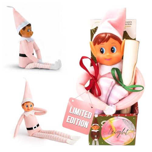 LEIGHT Elfo in Vinile Morbido con Cappello e Targhetta - Céline Roso