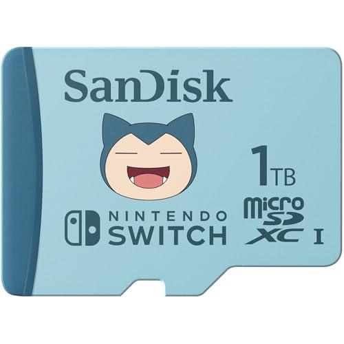 SanDisk 1TB Pokémon Snorlax microSD per Nintendo Switch