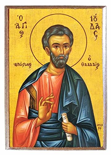 Icona di San Giuda Taddeo - Autentica Arte Bizantina Greco-Ortodossa