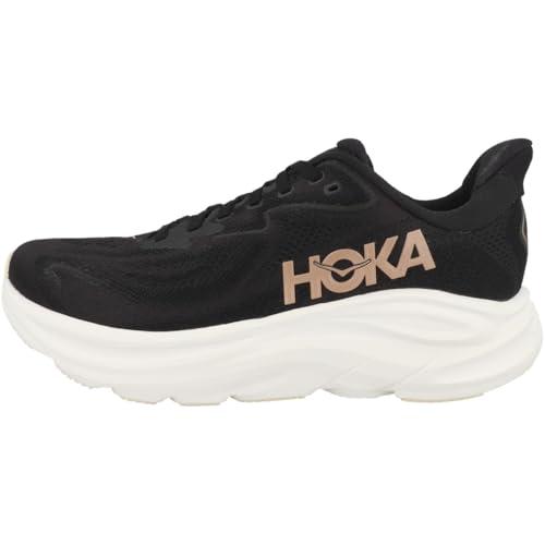 HOKA One One 1162031-BRGL Clifton 10 Black/Rose Gold Women's Scarpe Taglia US 8.5
