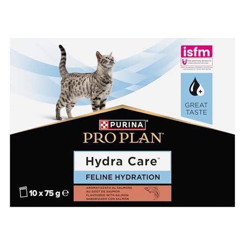 Purina Pro Plan Hydra Care Salmone per Gatti Adulti - 10 Bustine da 75g
